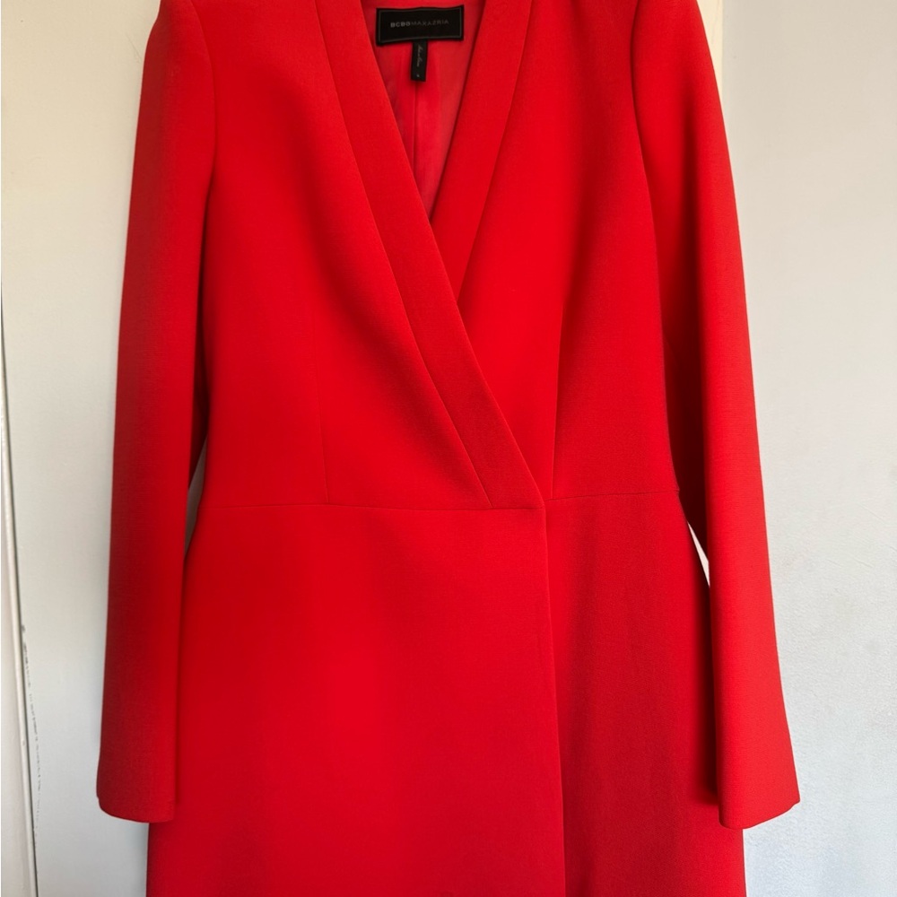 BCBGMaxAzria Vibrant Coral Jacket